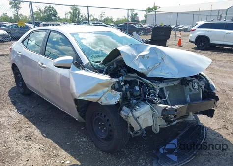 2014 Toyota Corolla Le z USA, uszkodzony, nr VIN 2T1BURHE5EC091717